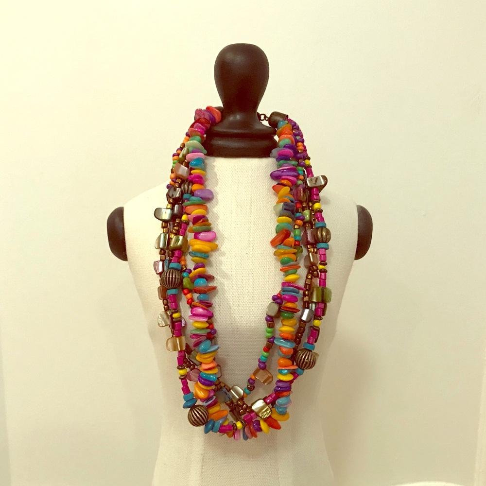 Bead necklace